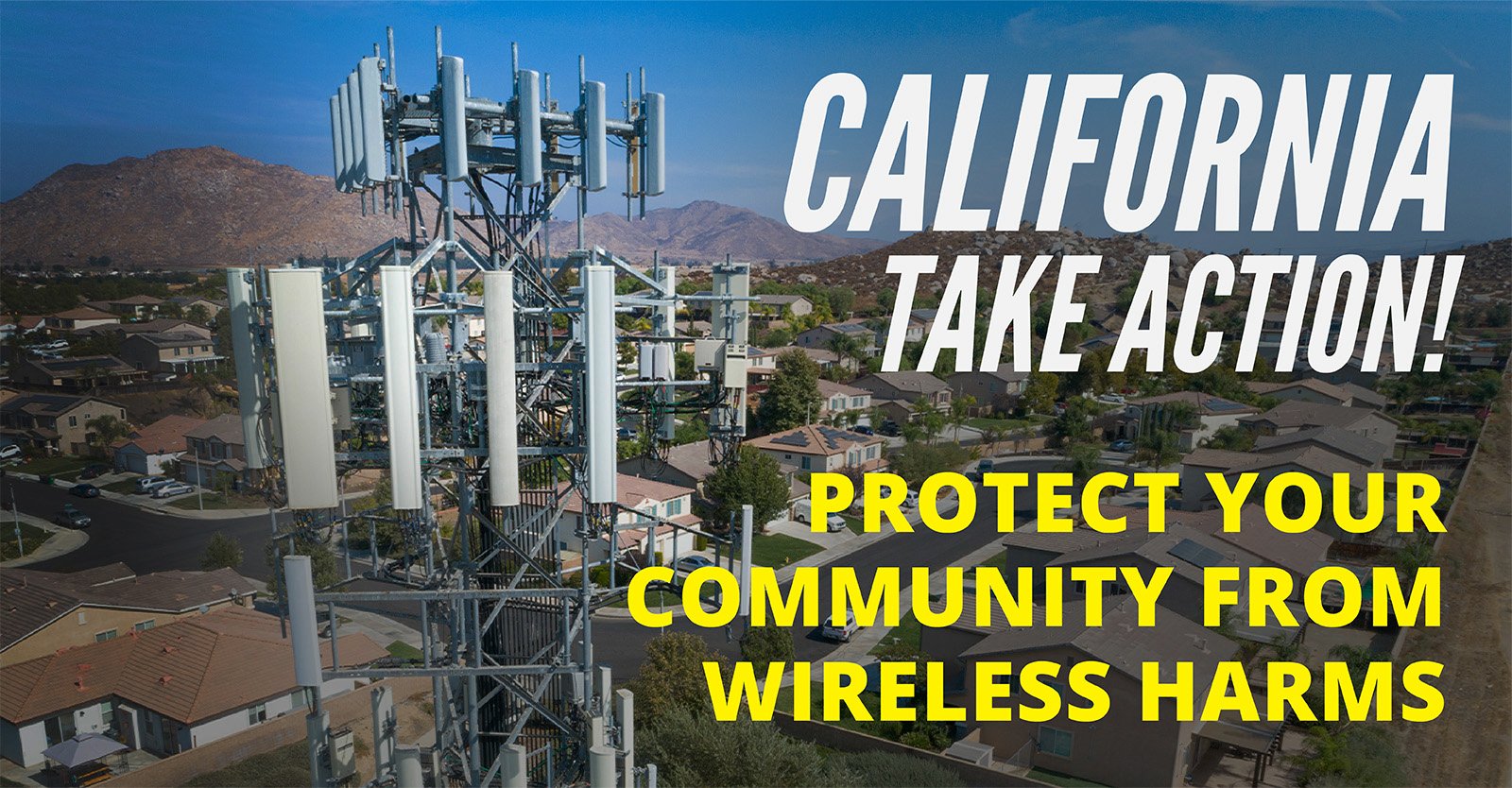 Stand up to 5G California!